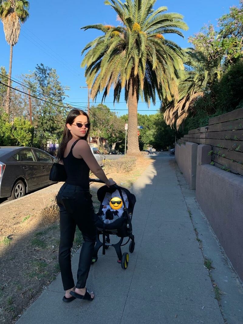 Елена Князева сейчас проводит время в Америке со своим малышом Мэтью