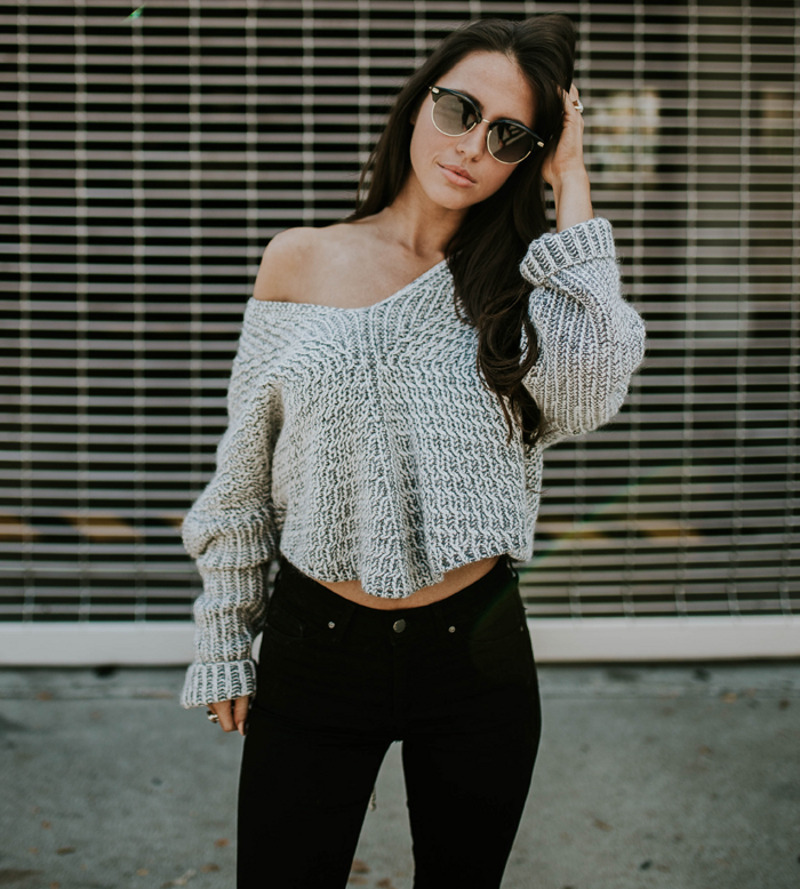 Черные скинни-джинсы подойдут каждой