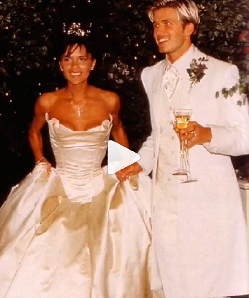 Виктория самостоятельно разработала выкройки для своего свадебного платья