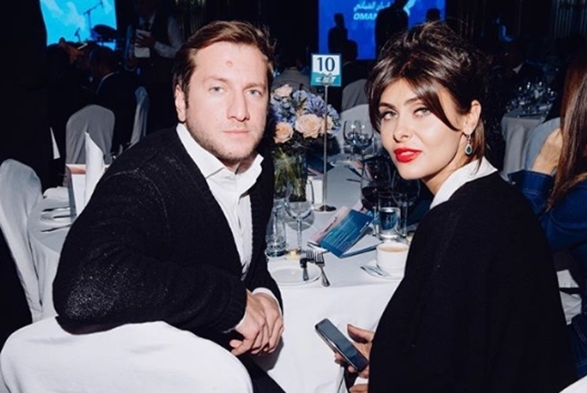 Резо Гигинеишвили с Надеждой Оболенцев