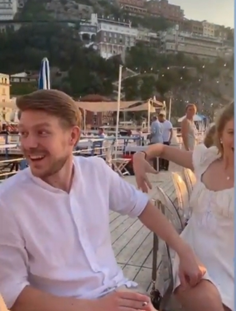 Никита Ефремов на свадьбе у Топалова и Тодоренко