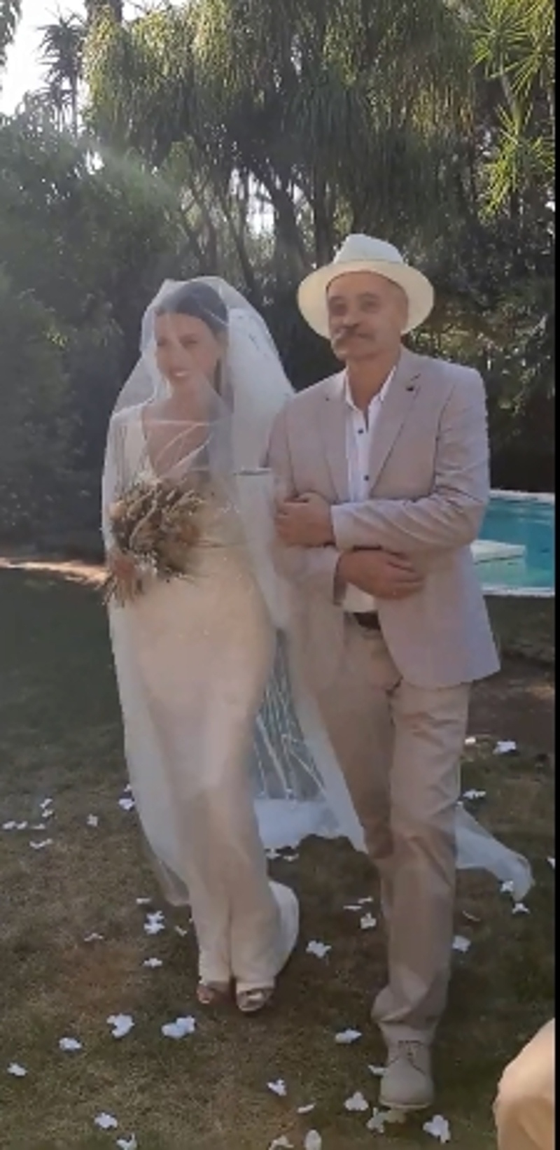 Регина Тодоренко с отцом