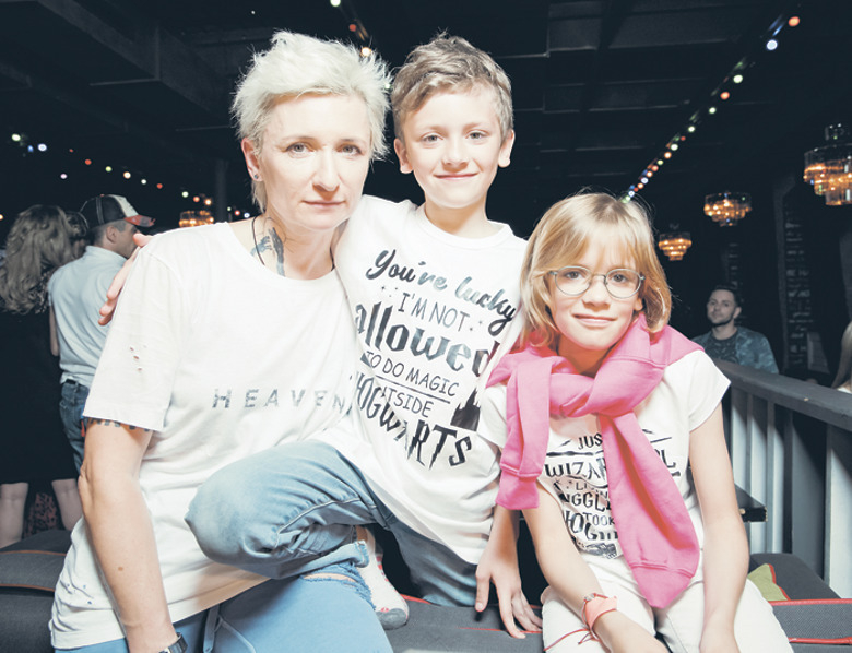 Диана Арбенина с детьми