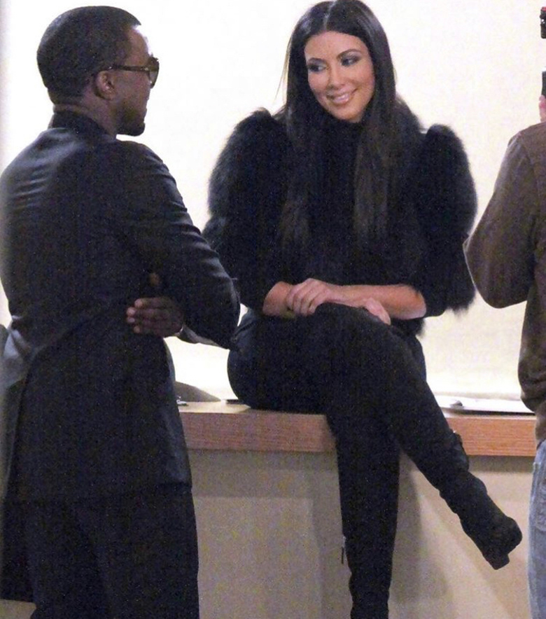 Ким Кардашьян и Канье Уэст