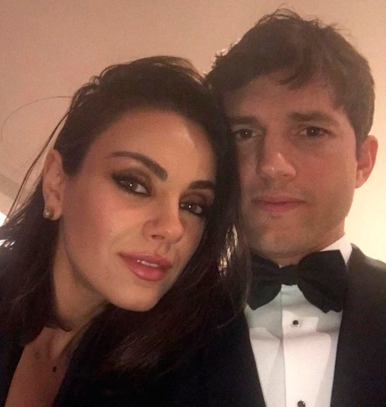 Мила Кунис и Эштон Катчер