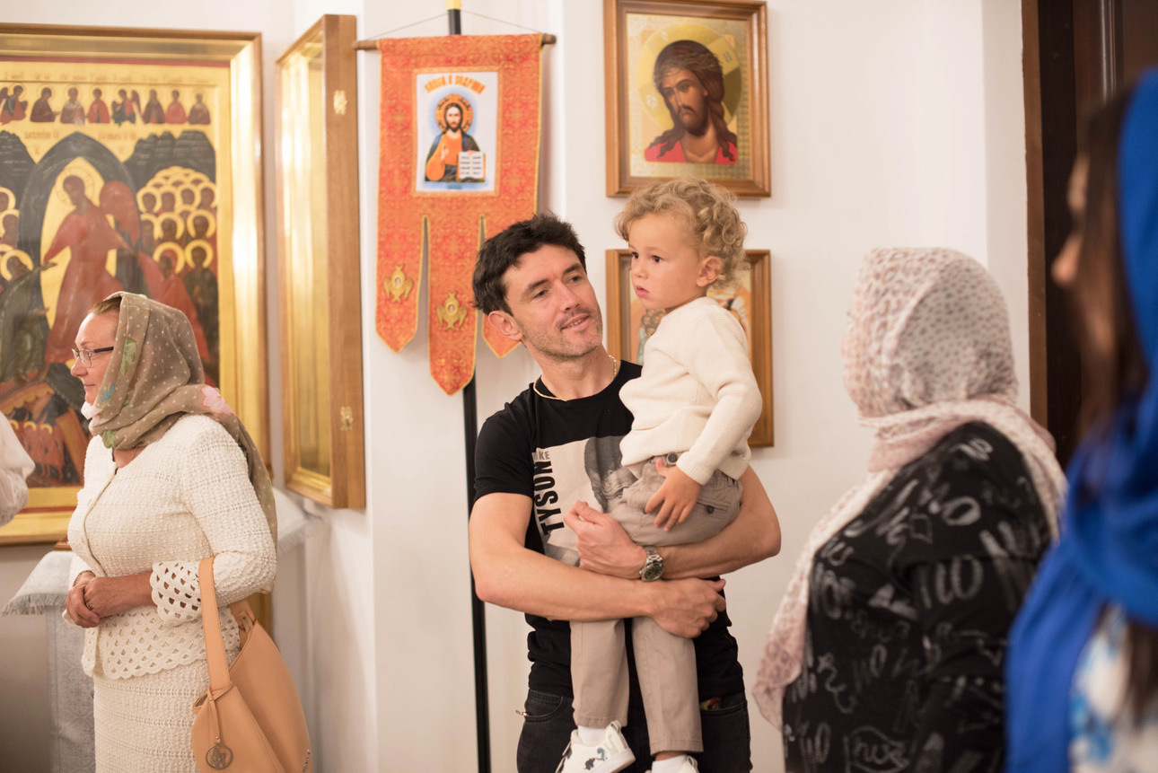 Юрий Жирков с сыном Даниилом