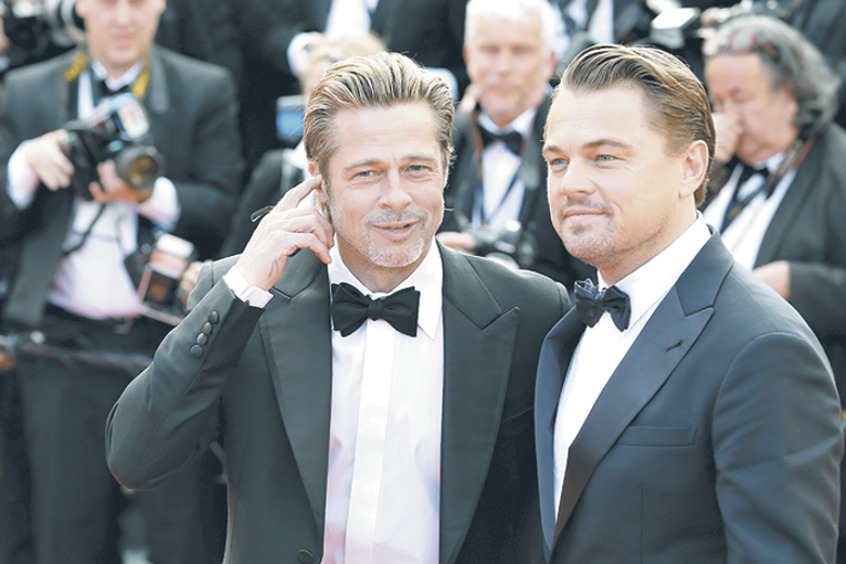 Брэд Питт и Леонардо Ди Каприо