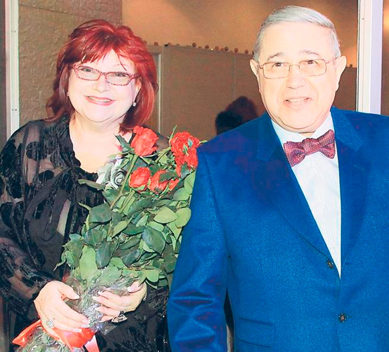 Елена Степаненко и Евгений Петросян