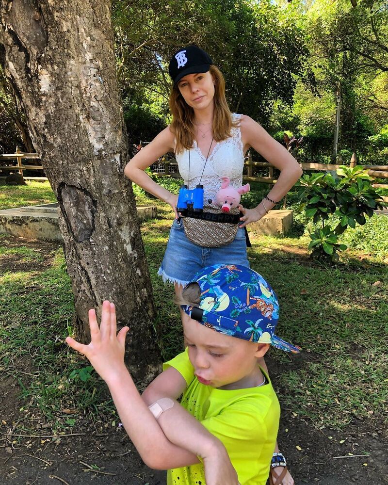 Сын Натальи и Владимира растет спортивным мальчиком