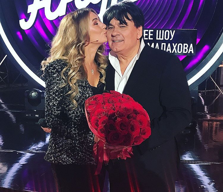 Александр Серов с дочерью Мишель