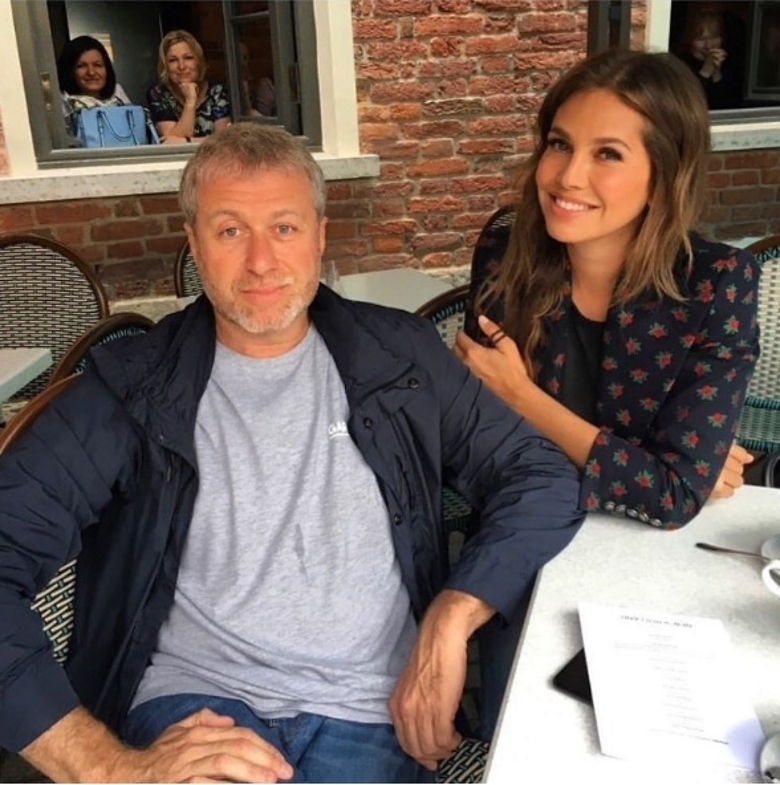 Дарья Жукова и Роман Абрамович