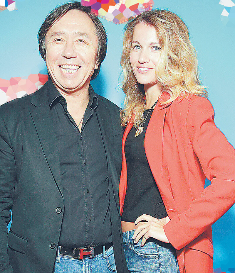 Певица Женя Малахова с мужем Ренатом Давлетьяровым