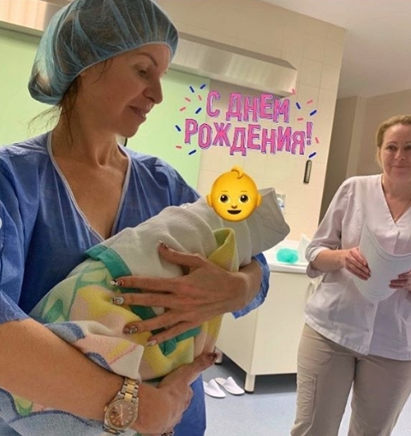 Наталья Штурм впервые стала бабушкой