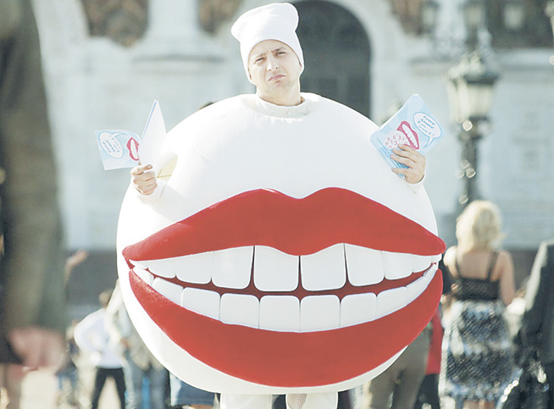 Владимир Зеленский в фильме «Любовь в большом городе»