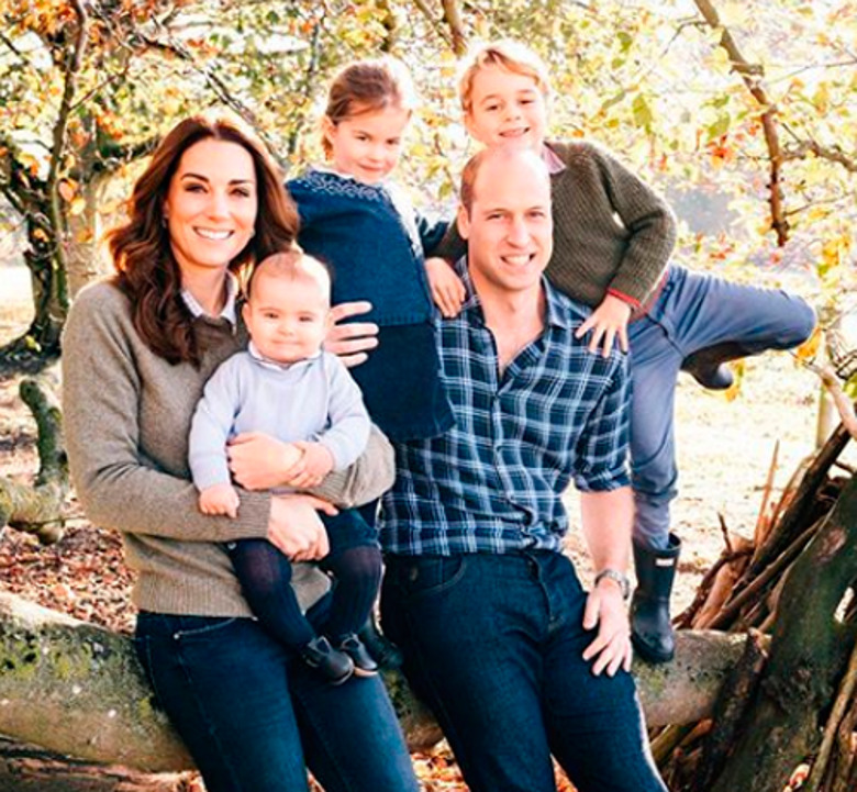 Герцог и герцогине Кембриджские с детьми