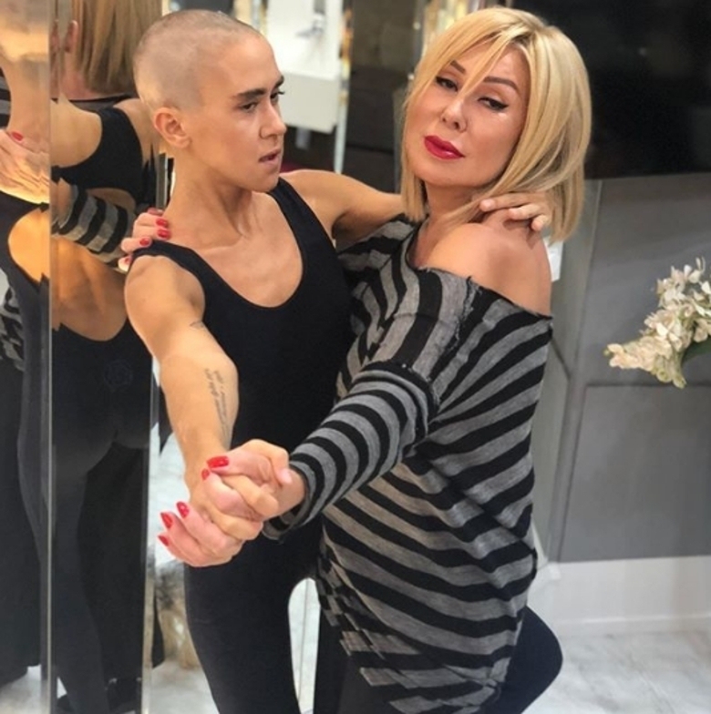 ЛЮБОВЬ УСПЕНСКАЯ С ДОЧЕРЬЮ ТАТЬЯНОЙ ПЛАКСИНОЙ