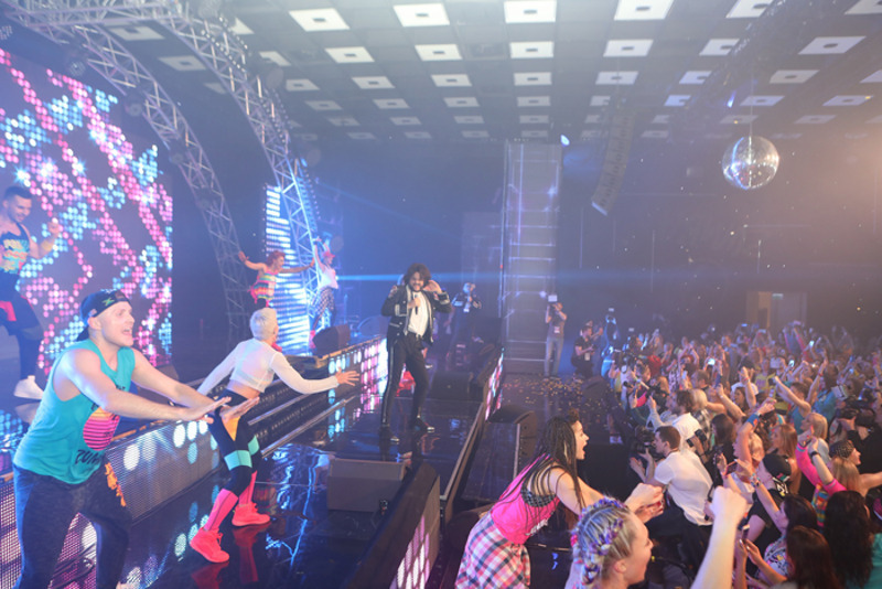 В Центре Международной торговли состоялся самый массовый урок Zumba