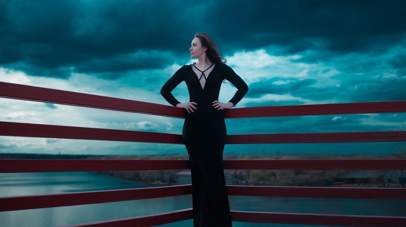 Акцент на шее