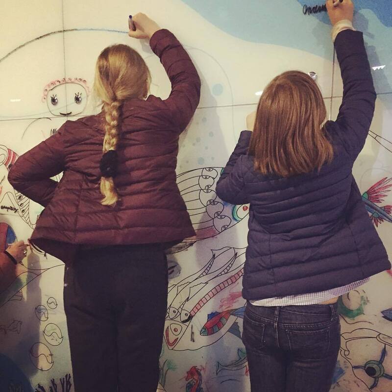 Дочери актрисы растут творческими девочками