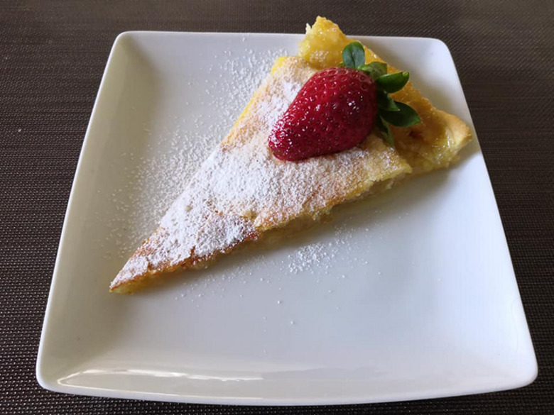 Пирог с лимонной начинкой