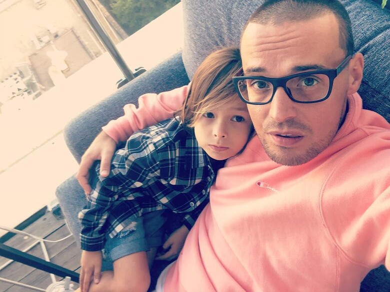 Гуф с сыном