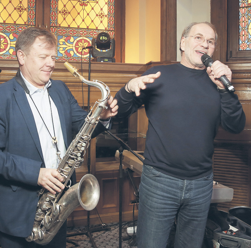 Игорь Бутман и Алексей Гуськов