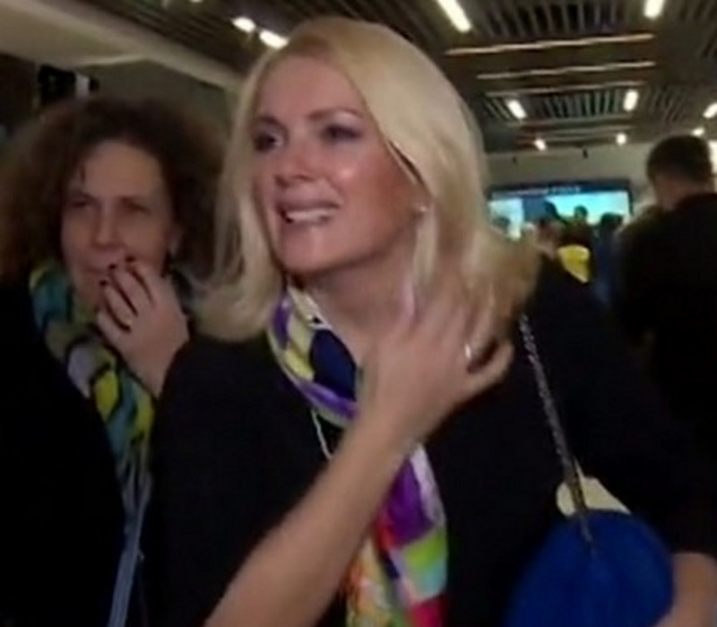 На руке Марии Порошеной появилось кольцо