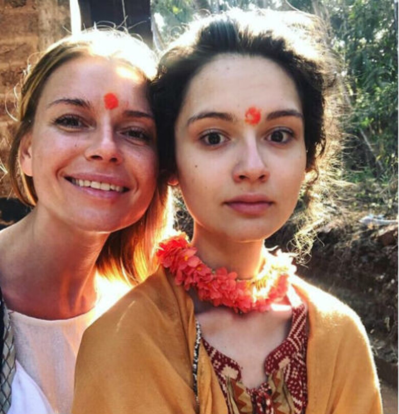 Любовь Толкалина с дочерью Марией