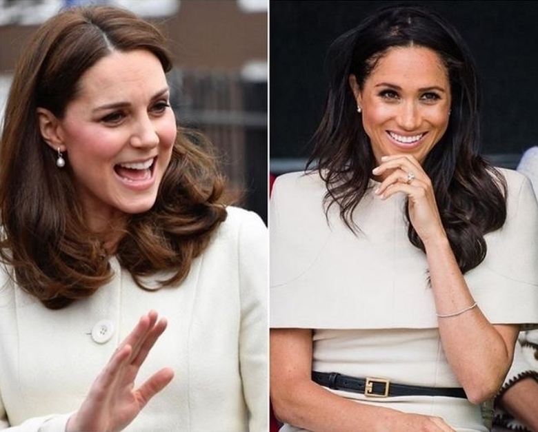 Кейт Миддлтон и Меган Маркл