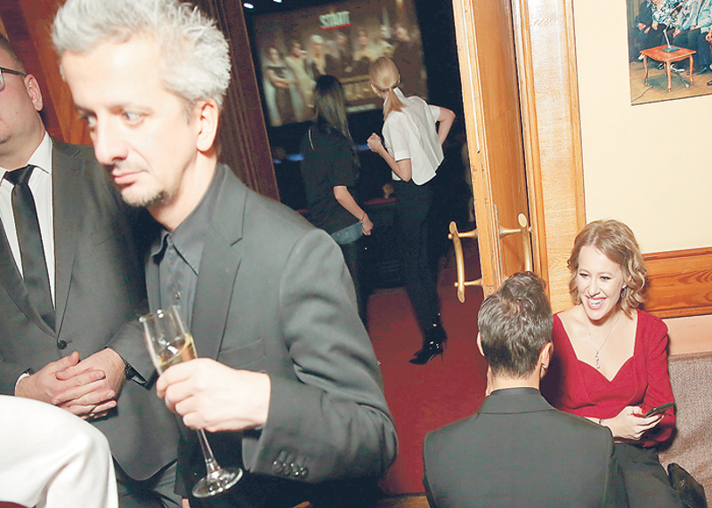 Константин Богомолов и Ксения Собчак