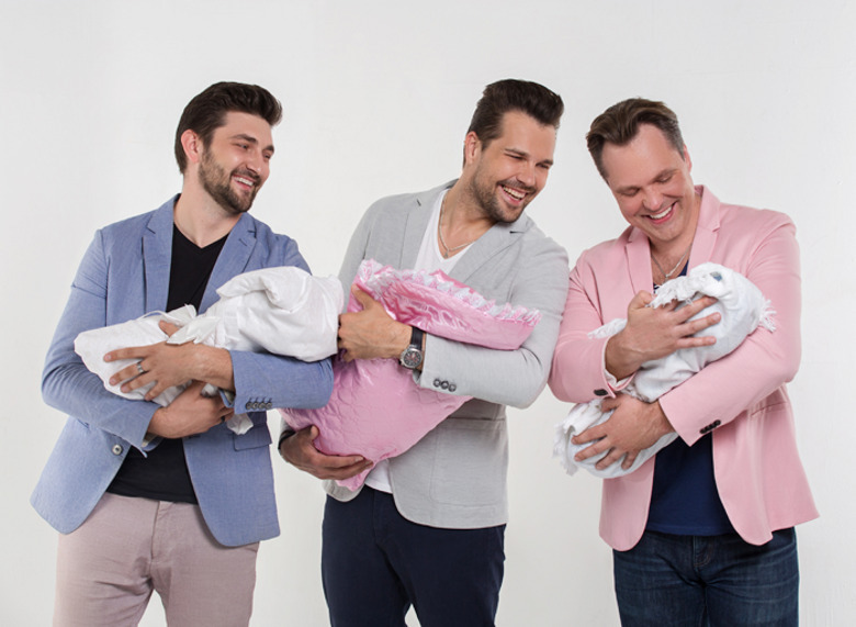 Родион Паульс, Александр Балыков и Михаил Давыдов