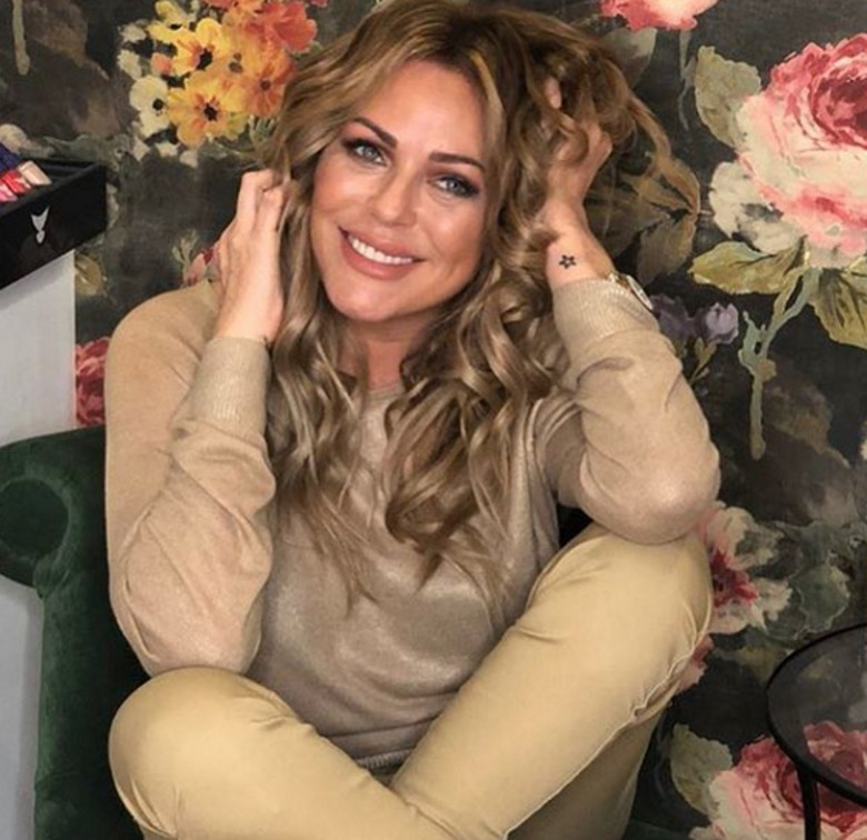 Юлия Началова в начале февраля - еще без кольца