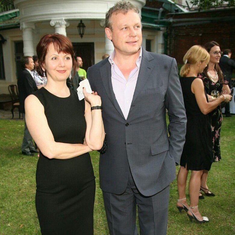 Сергей Жигунов с женой Верой Новиковой