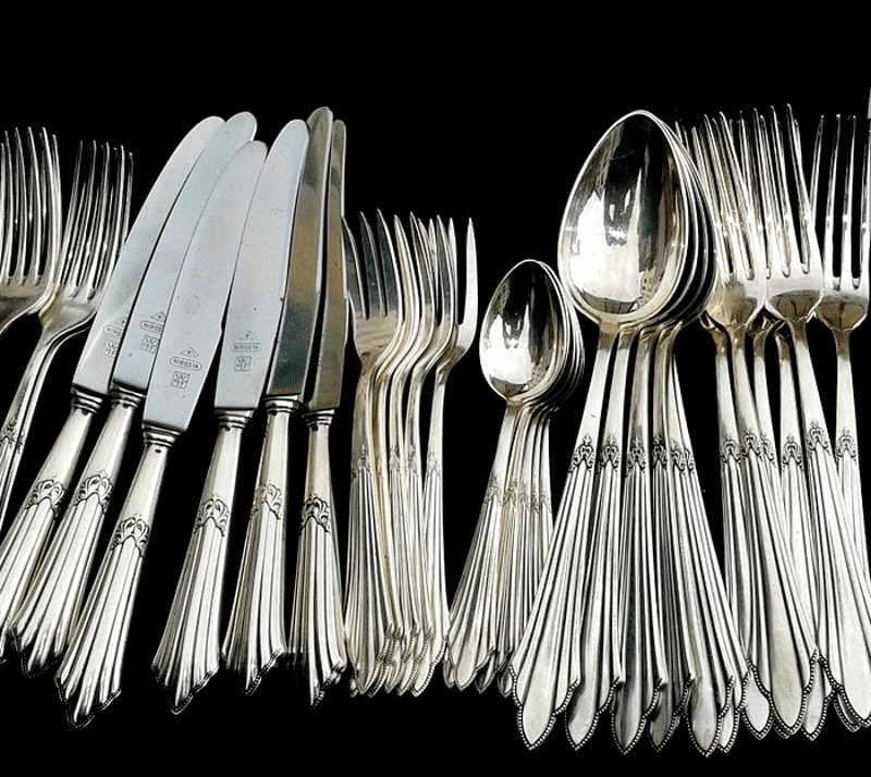 серебро очень нежный металл