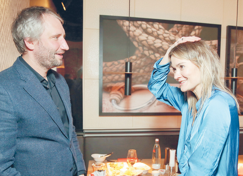 Юрий Быков и Надежда Михалкова