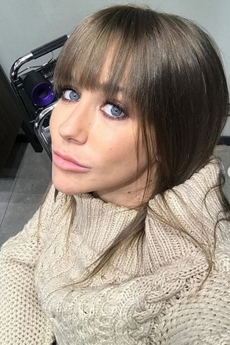 Телеведущая сделала челку