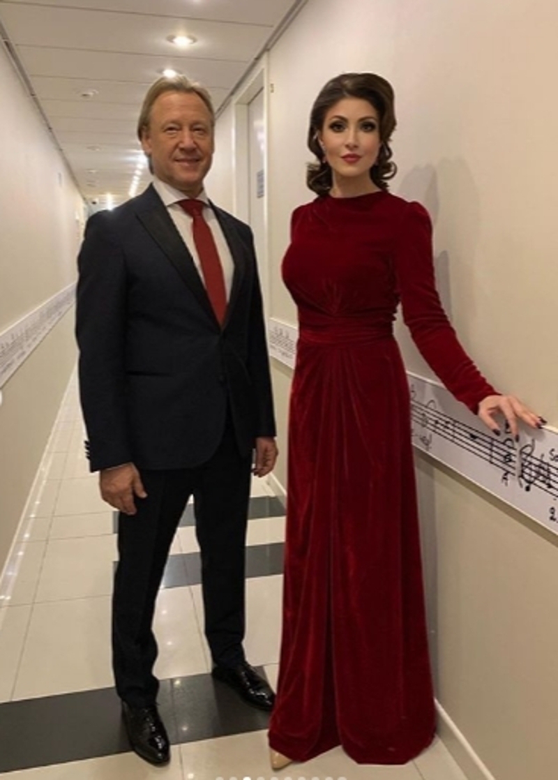 Дмитрий Харатьян и Анастасия Макеева