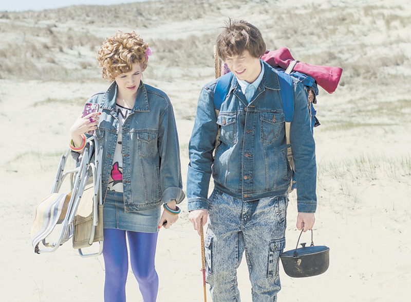 С Павлом Прилучным в сериале «Желтый глаз тигра»