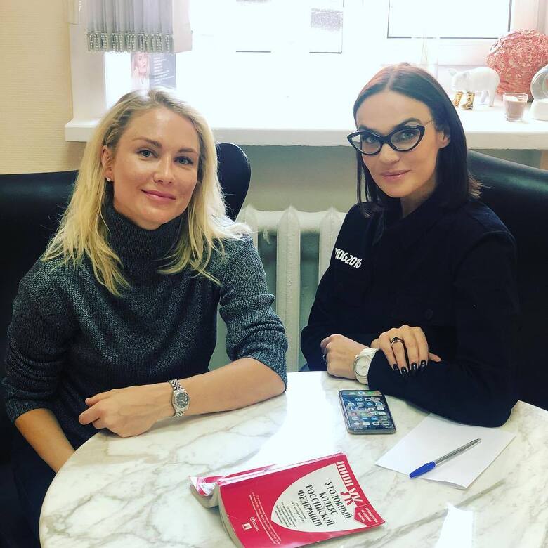 Екатерина Гордон и Алена Водонаева