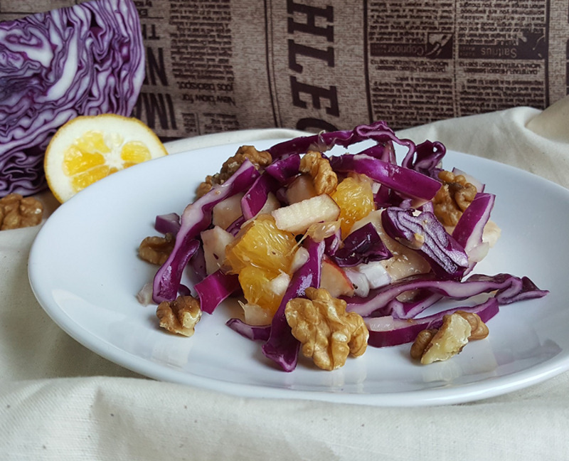 Салат «Щетка»