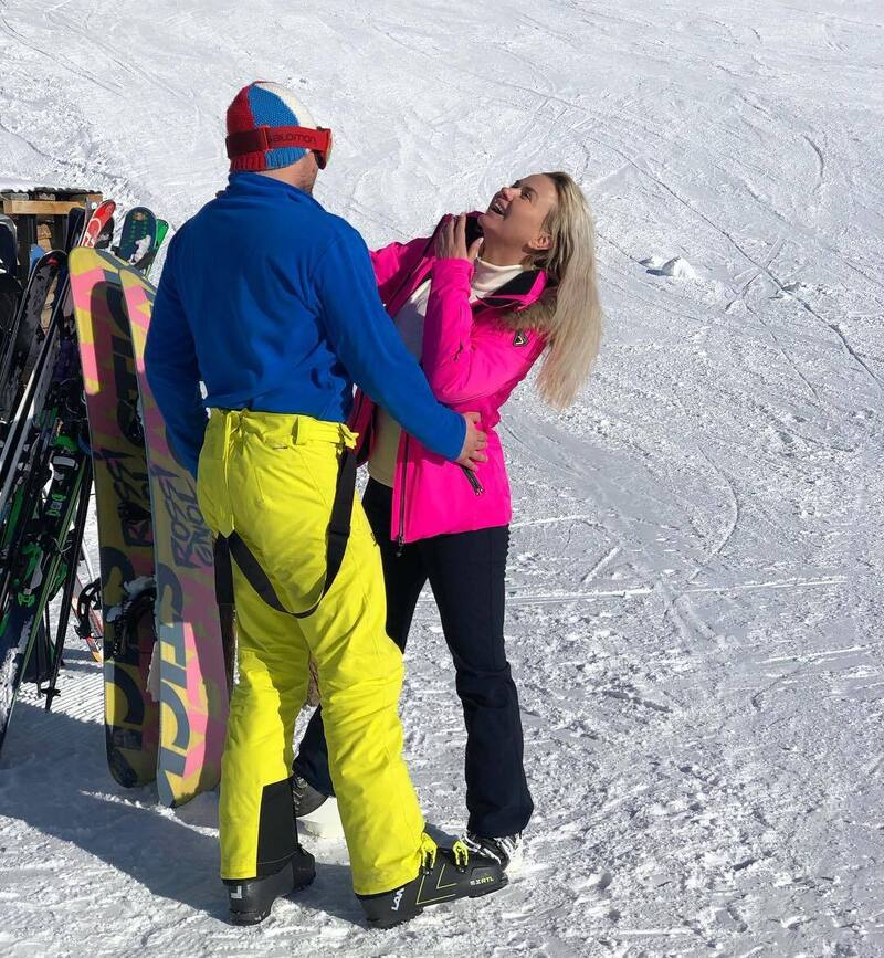 Анна Семенович с инструктором