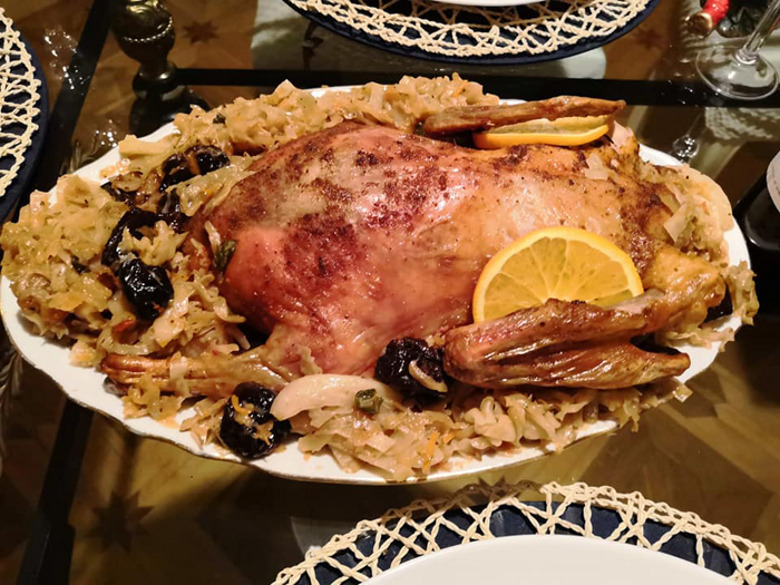 Утка с апельсином