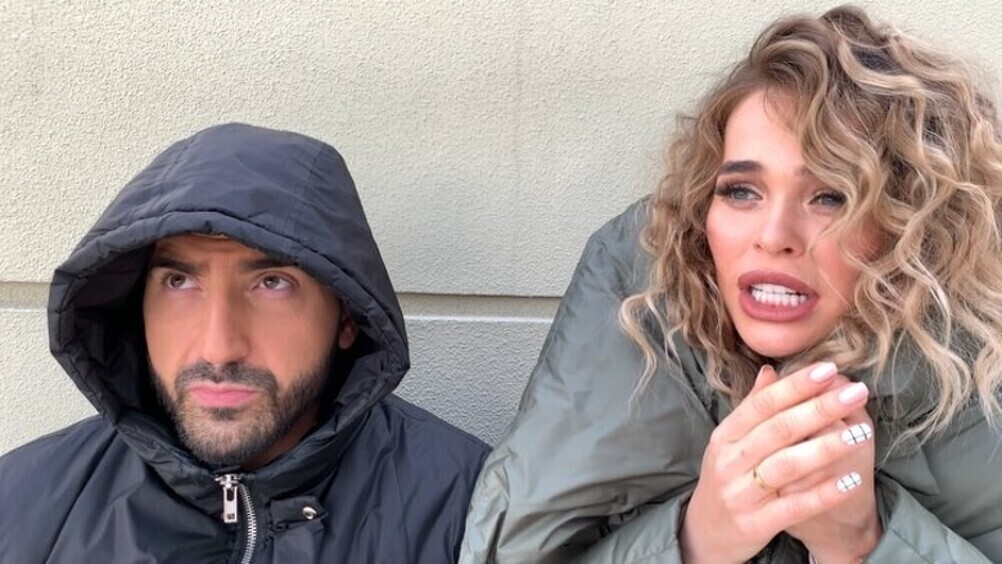 Анна Хилькевич с супругом Артуром Волковым