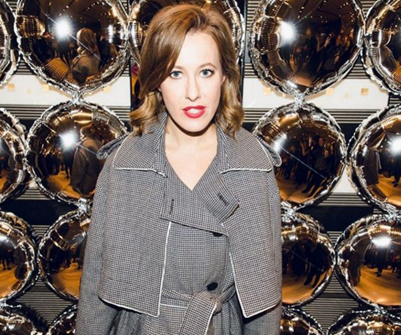 Ксения Собчак сменила имидж к Новому году