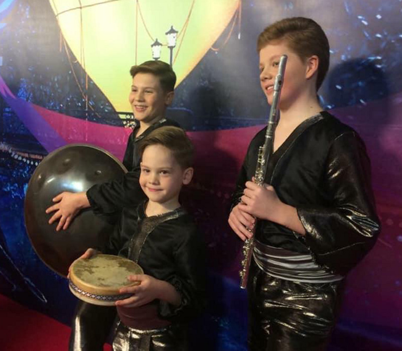 Дети Анны обожают музыку