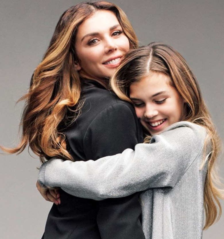 Анна Седокова с дочерью Алиной