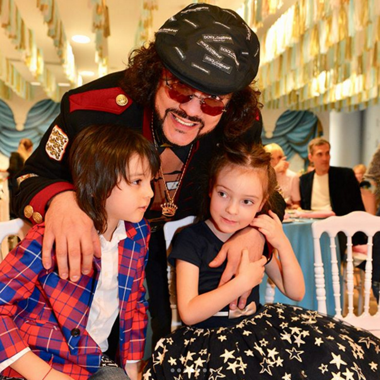 Филипп Киркоров с детьми