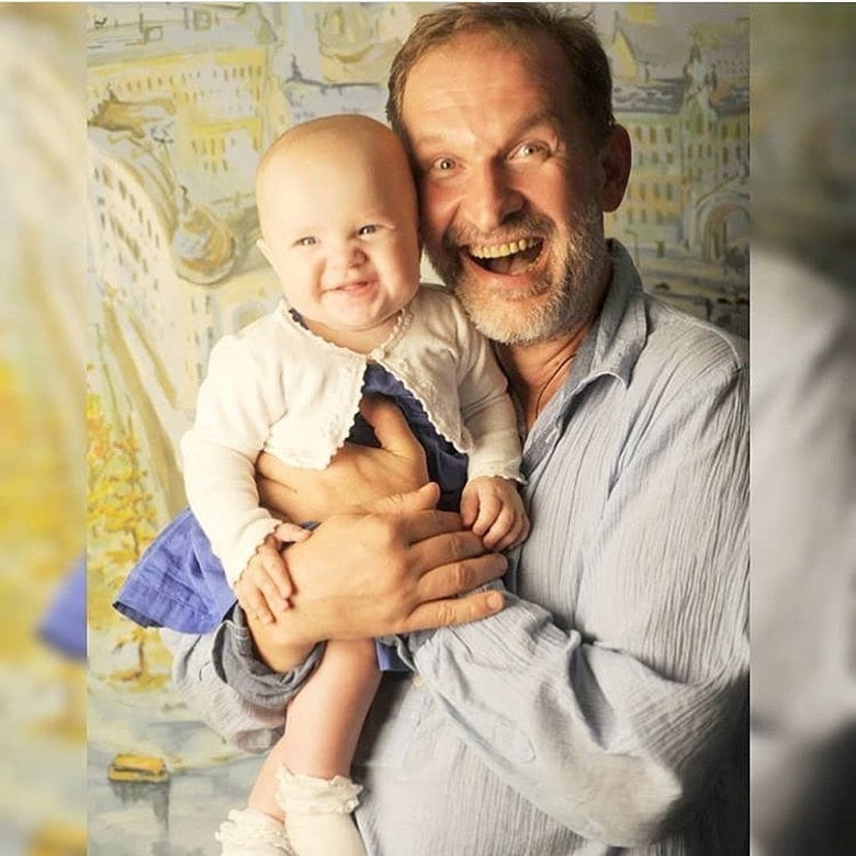 Федор Добронравов с внучкой Верой