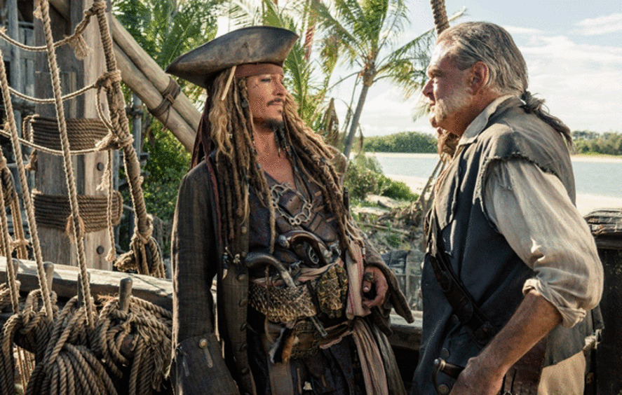 Кадр из фильма "Пираты Карибского моря: Мертвецы не рассказывают сказки"