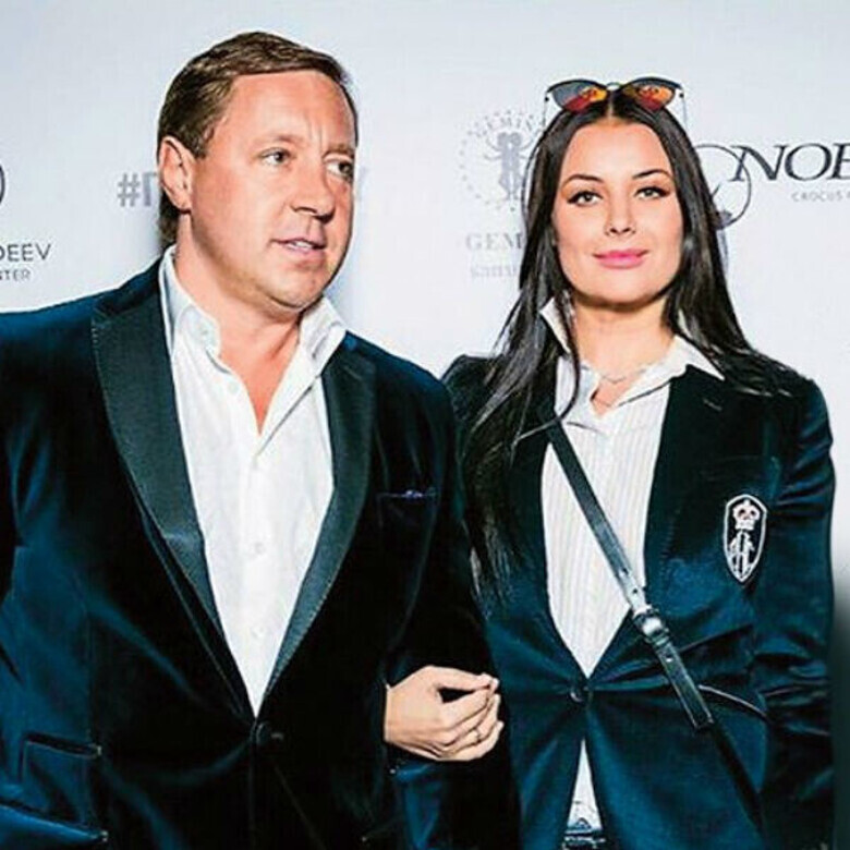 Оксана Федорова с мужем